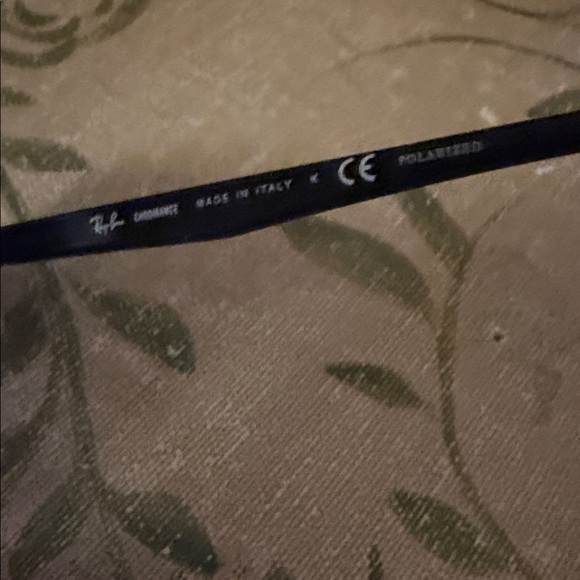 Ray-Ban Chromance Polarized Black Aviator Sunglasses - Picture 6 of 7